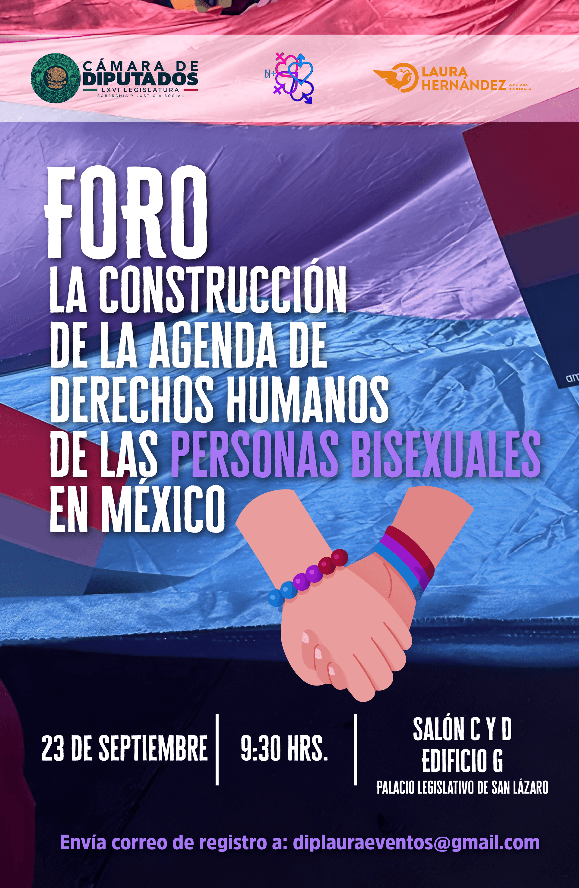 Foro la construcción de la agenda de derechos humanos de las personas bisexuales en México